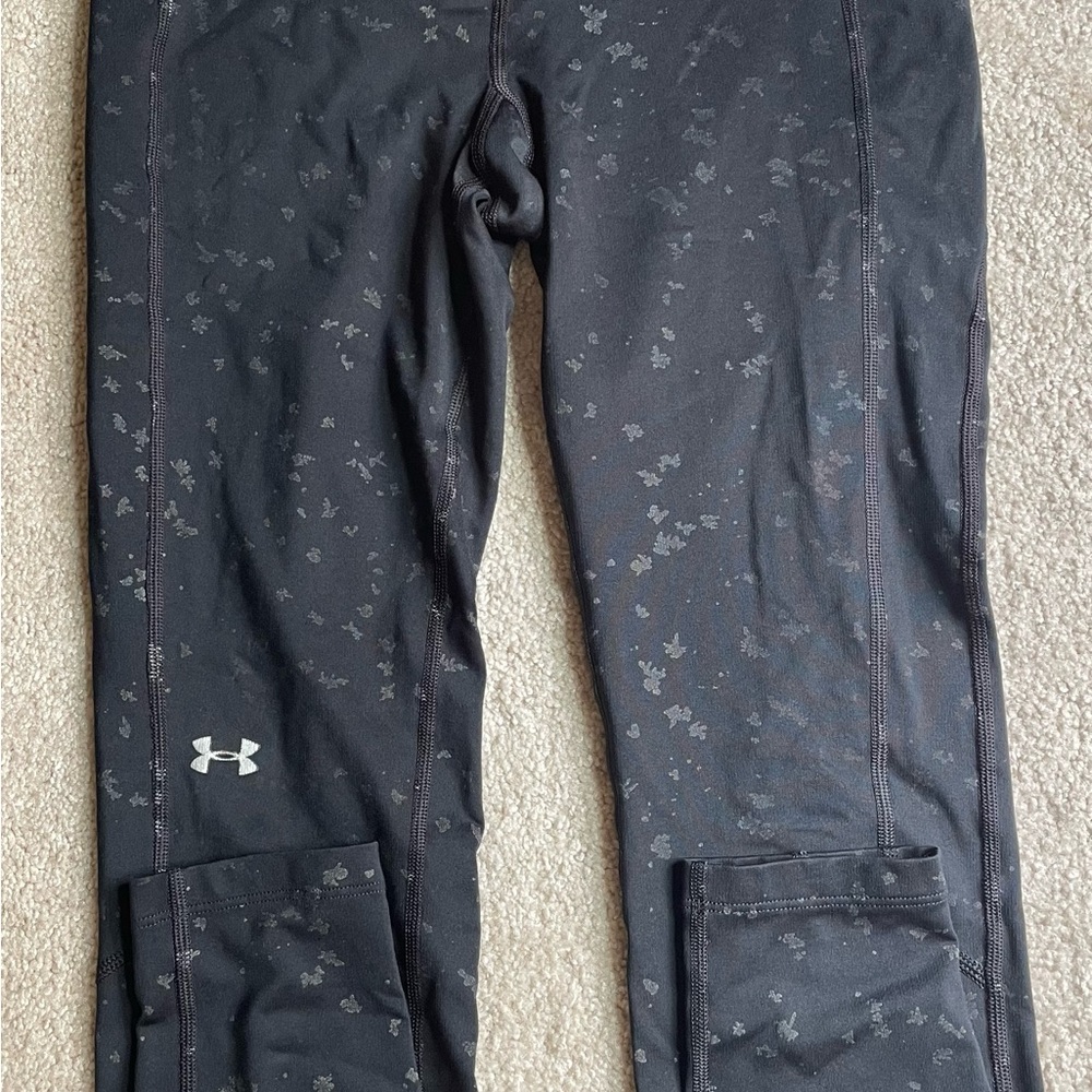 Under Armour Black Patterned Leggings